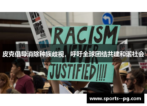 皮克倡导消除种族歧视，呼吁全球团结共建和谐社会